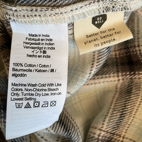 Madewell plaid maxi dress - Picture 5 of 13